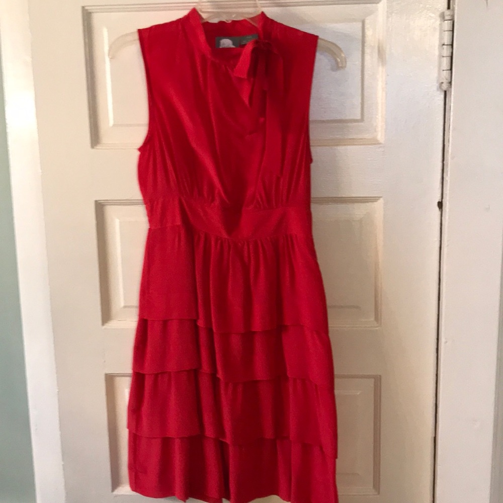 Anthropologie "Girls from Savoy"  Silk Dress